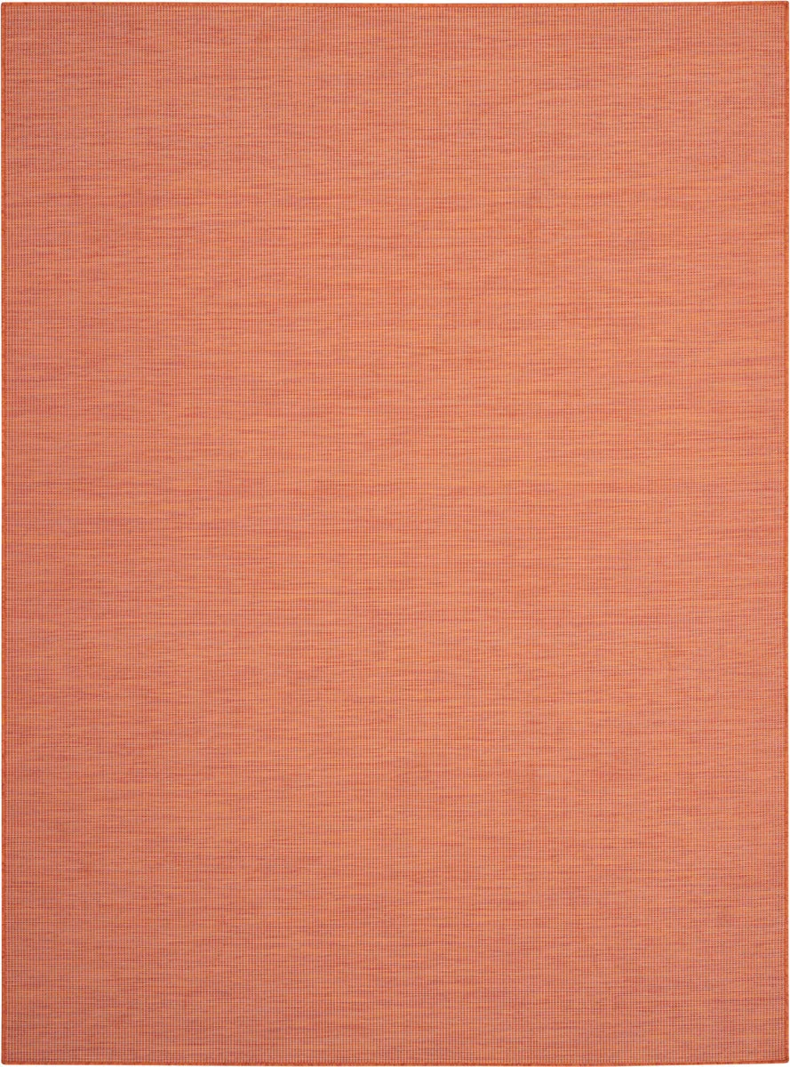 Nourison Positano Contemporary Terracotta Area Rug