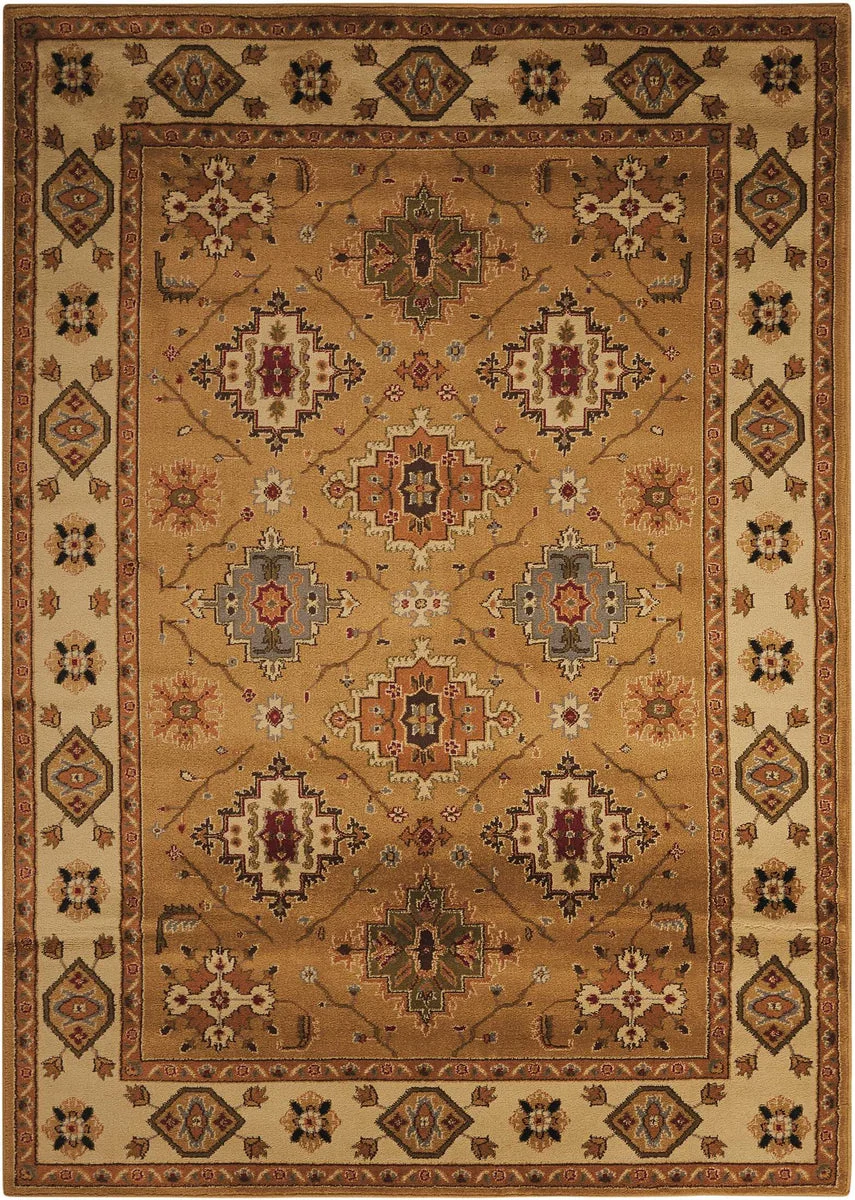 Nourison Paramount Traditional Gold Area Rug