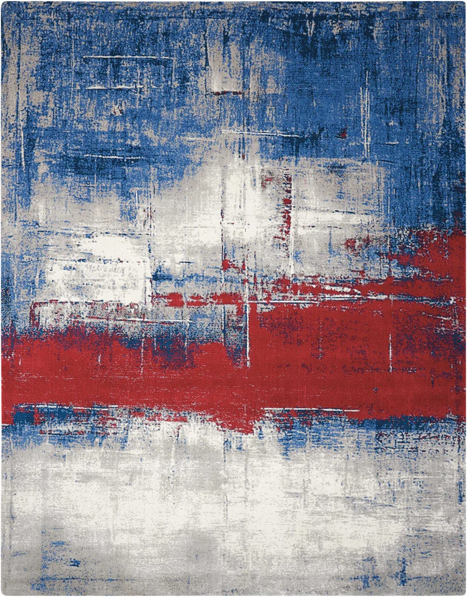 Nourison Tahoe Modern Contemporary Multicolor Area Rug
