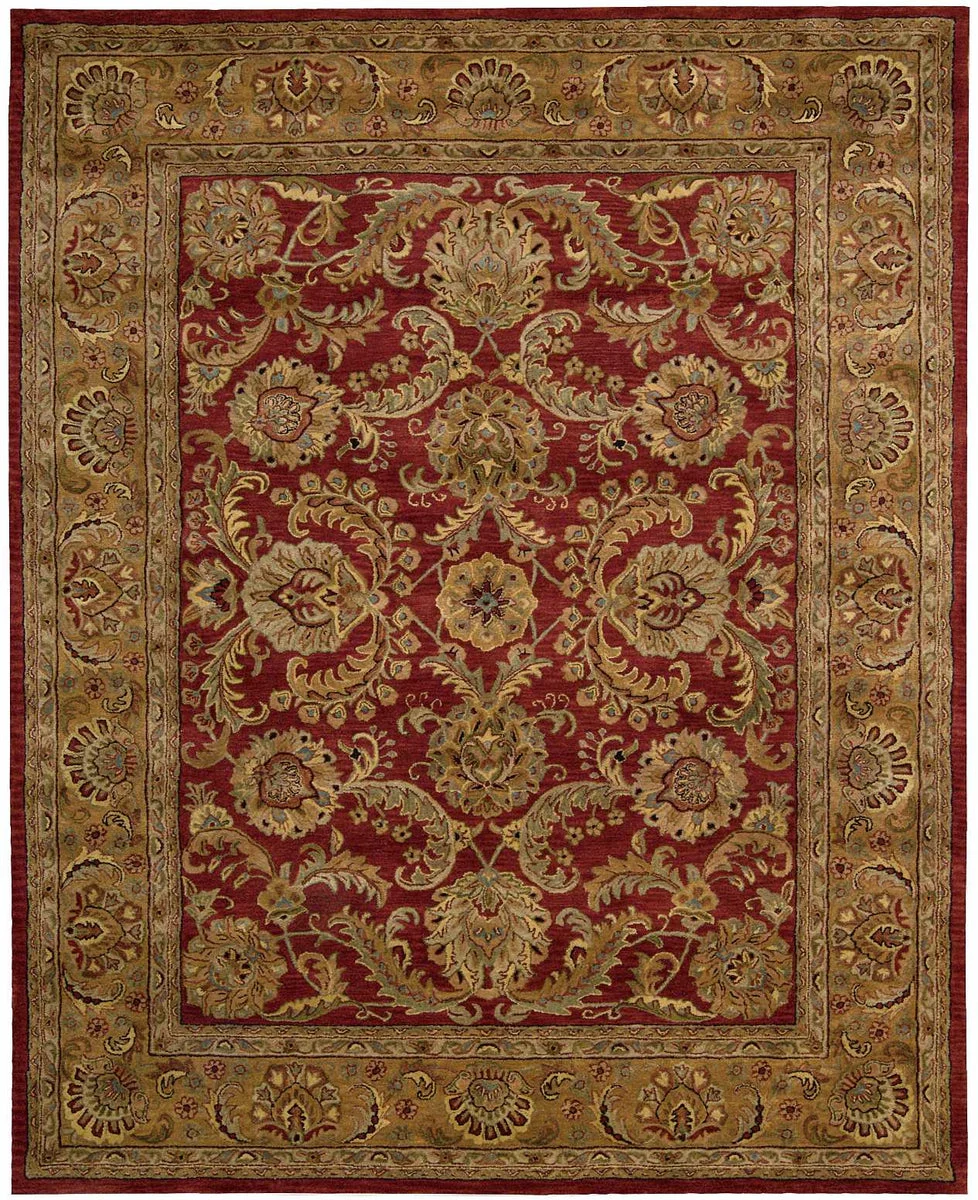 Nourison Jaipur Traditional Burgundy Area Rug