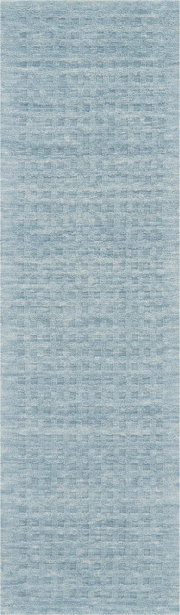 Nourison Perris Contemporary Sky Blue Area Rug