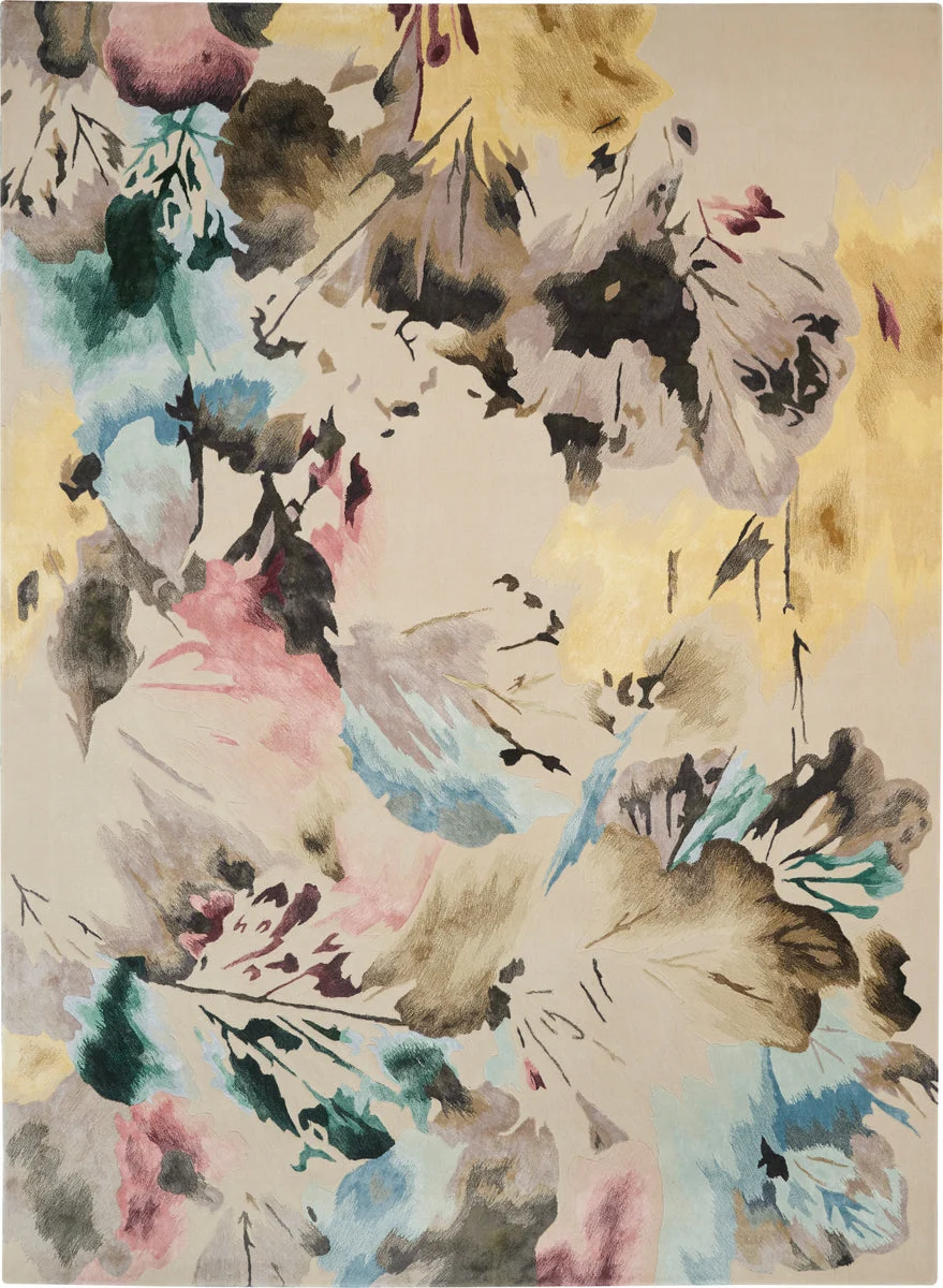 Nourison Prismatic Contemporary Beige/Multi Area Rug