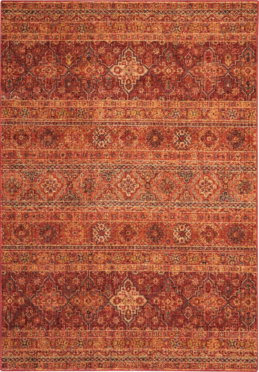Nourison Vintage Tradition Traditional Brick Area Rug