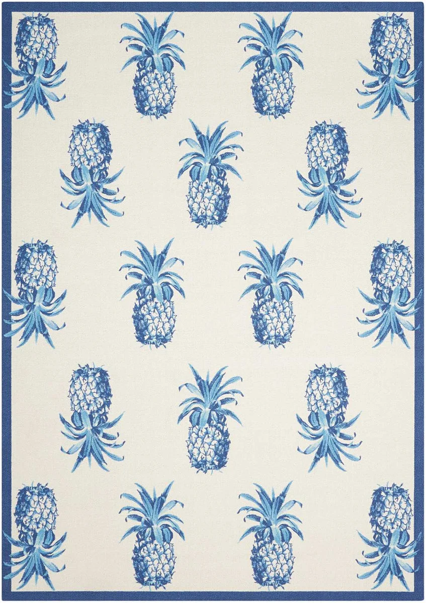 Nourison Sun N` Shade Contemporary Ivory Area Rug