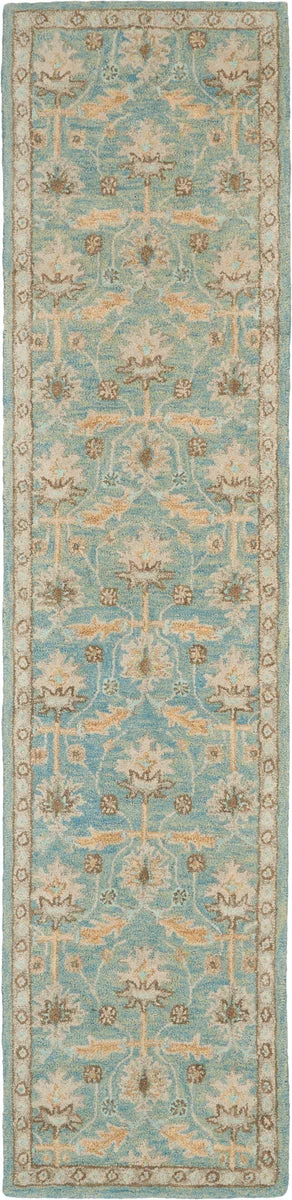 Nourison Jazmine Traditional Blue Area Rug