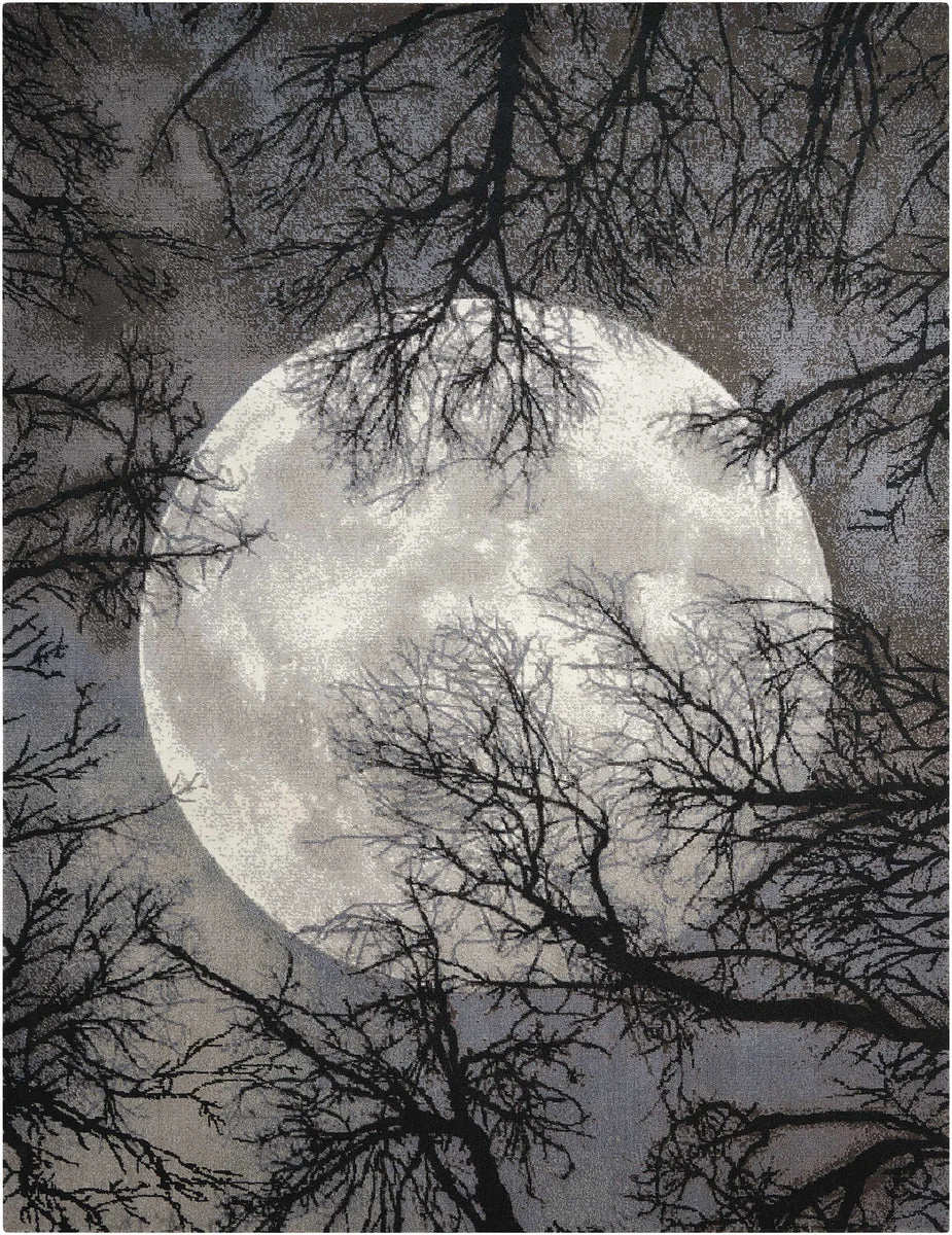 Nourison Tahoe Modern Contemporary Moon Area Rug