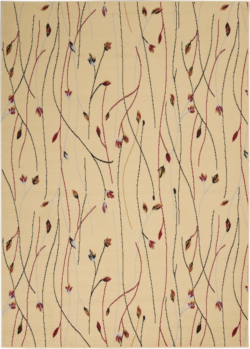 Nourison Grafix Contemporary Cream Area Rug