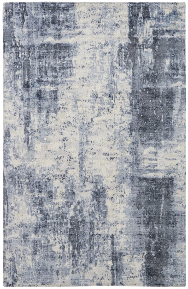 Nourison Safari Dreams Contemporary Blue Area Rug
