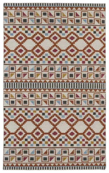 Kaleen Rugs Nomad Collection NOM08-53 Paprika Area Rug