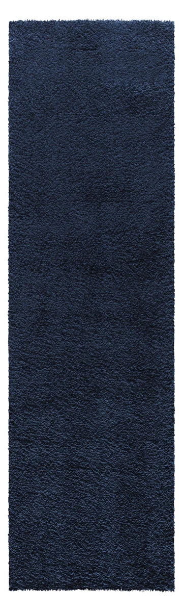 Nourison Malibu Shag Contemporary Navy Area Rug