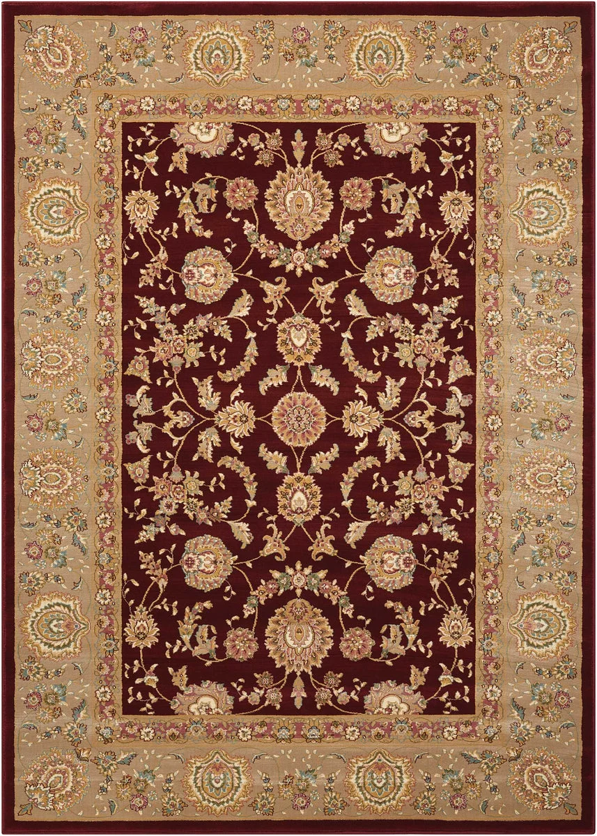 Nourison Antiquities Traditional Garnet Area Rug