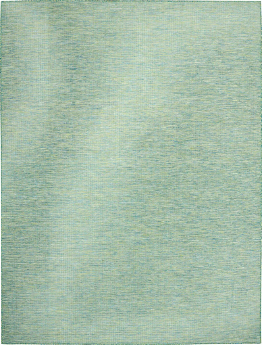 Nourison Positano Contemporary Blue/Green Area Rug