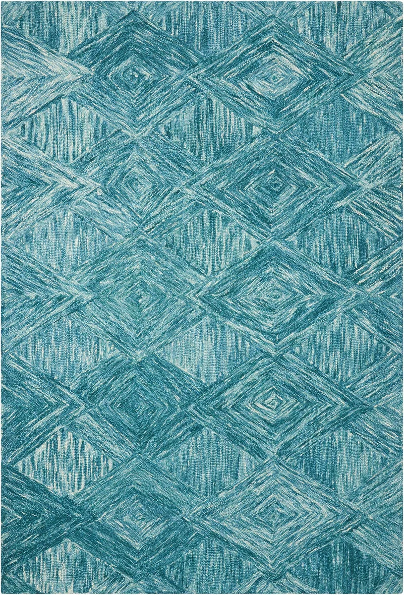 Nourison Linked Contemporary Marine Area Rug