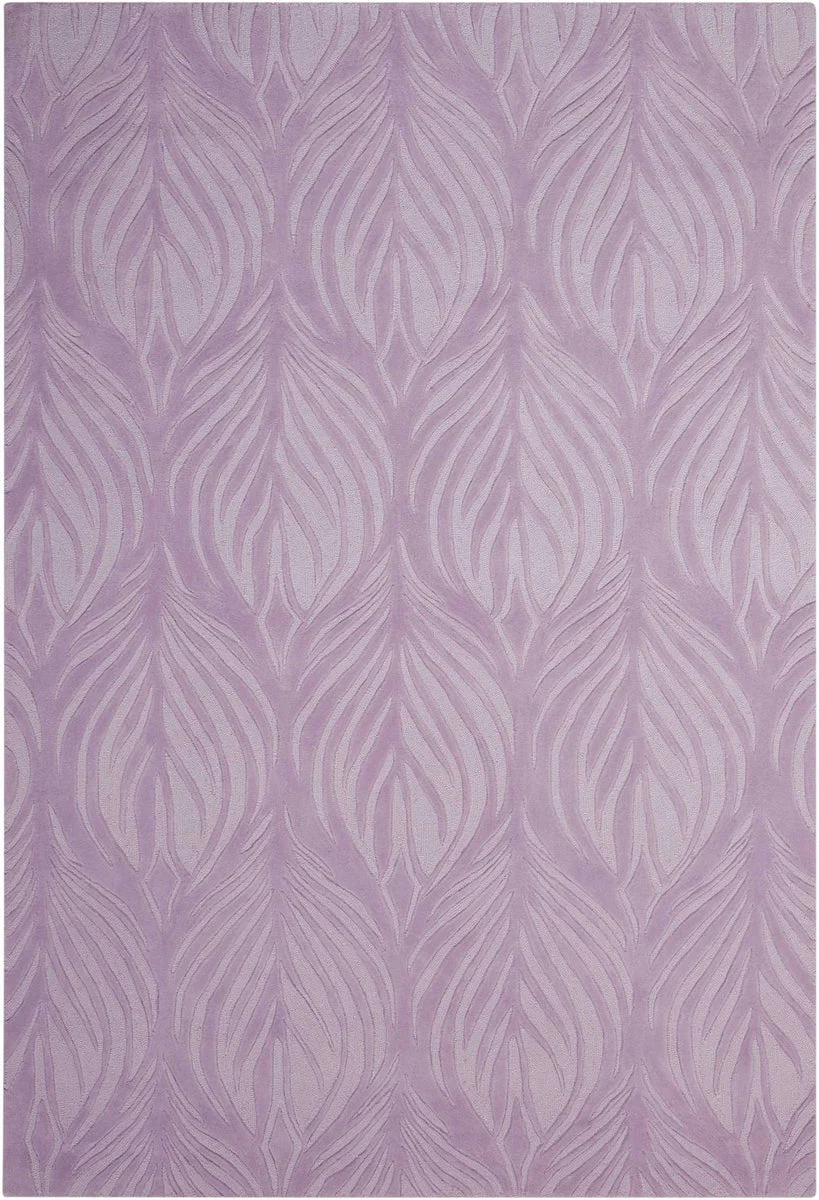 Nourison Contour Contemporary Lavender Area Rug
