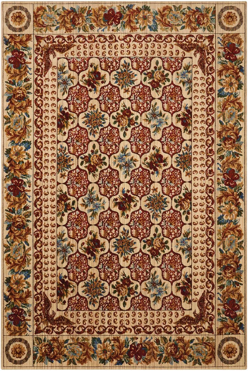 Nourison Timeless Traditional Multicolor Area Rug