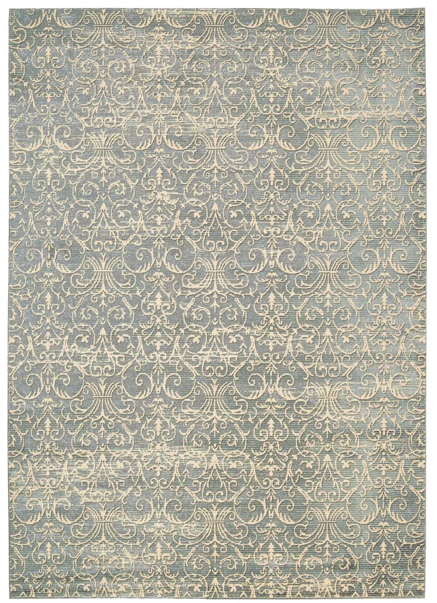 Nourison Luminance Transitional Cobalt Area Rug