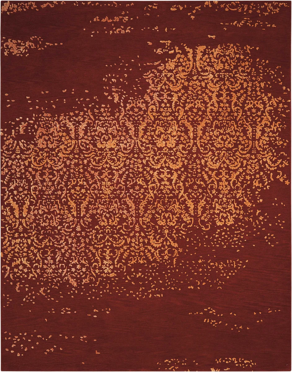 Nourison Opaline Transitional Fire Area Rug