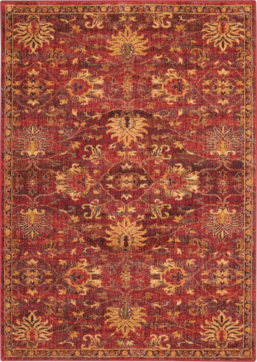 Nourison Jewel Traditional Brick Area Rug