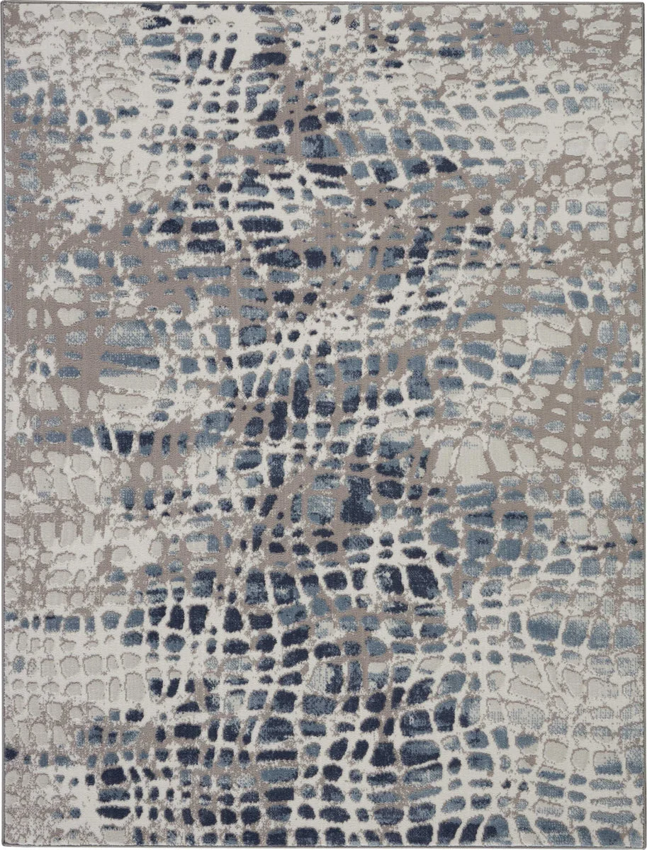 Nourison Urban Decor Contemporary Ivory/Grey Area Rug