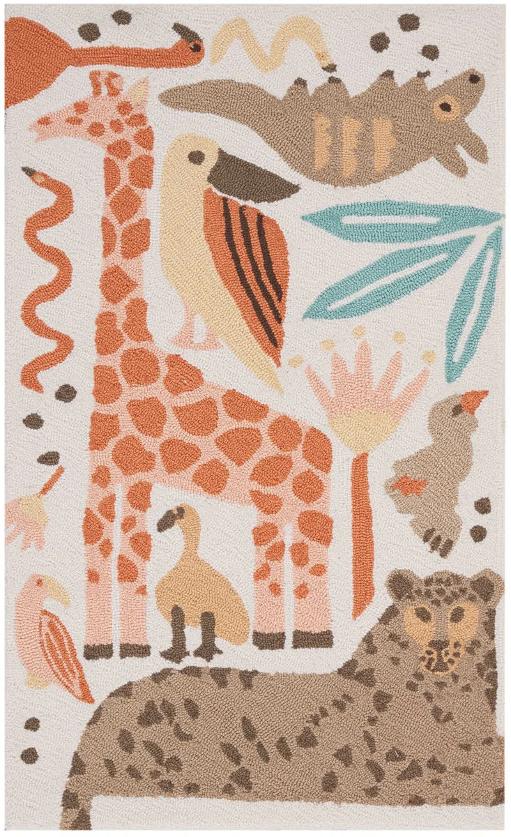 Nourison Bailey Contemporary Coral Area Rug
