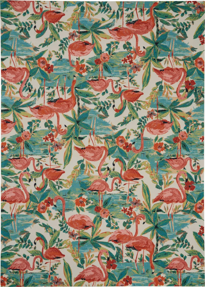 Nourison Sun N` Shade Contemporary Multicolor Area Rug