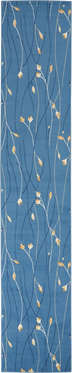 Nourison Grafix s Light Blue Area Rug