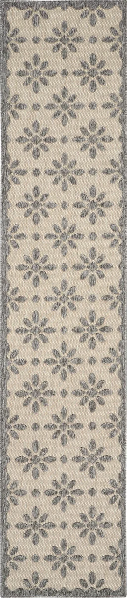 Nourison Palamos Contemporary Cream Area Rug