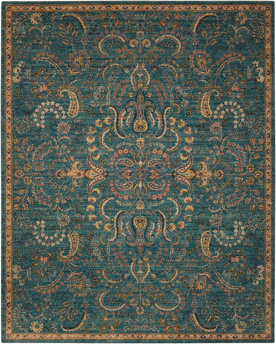 Nourison Nourison 2020 Traditional Teal Area Rug