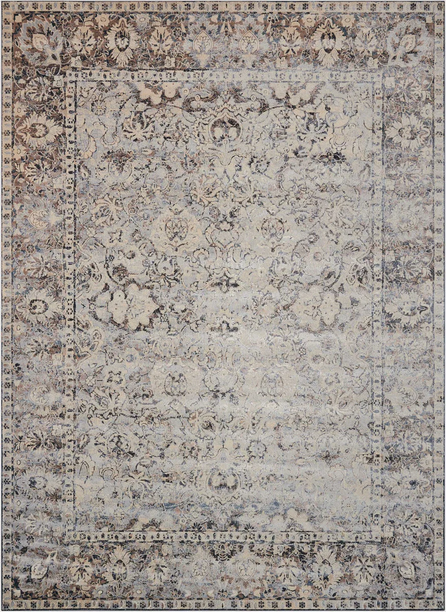 Nourison Malta Traditional Slate Area Rug