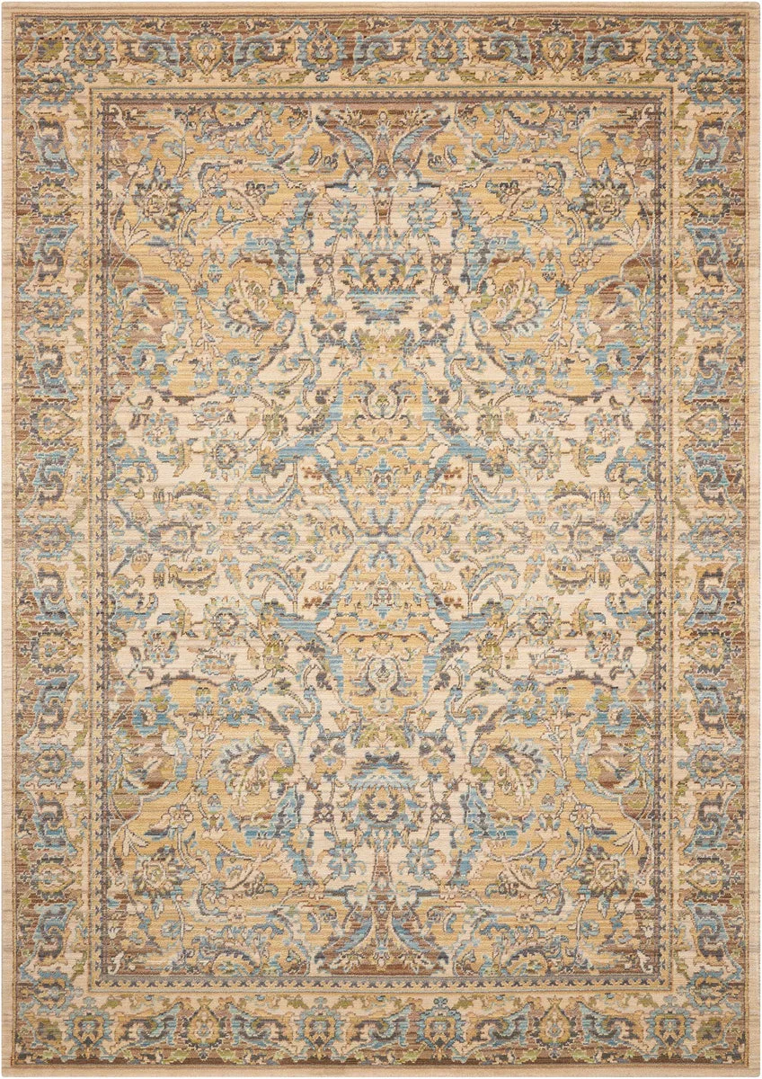 Nourison Timeless Traditional Beige Area Rug