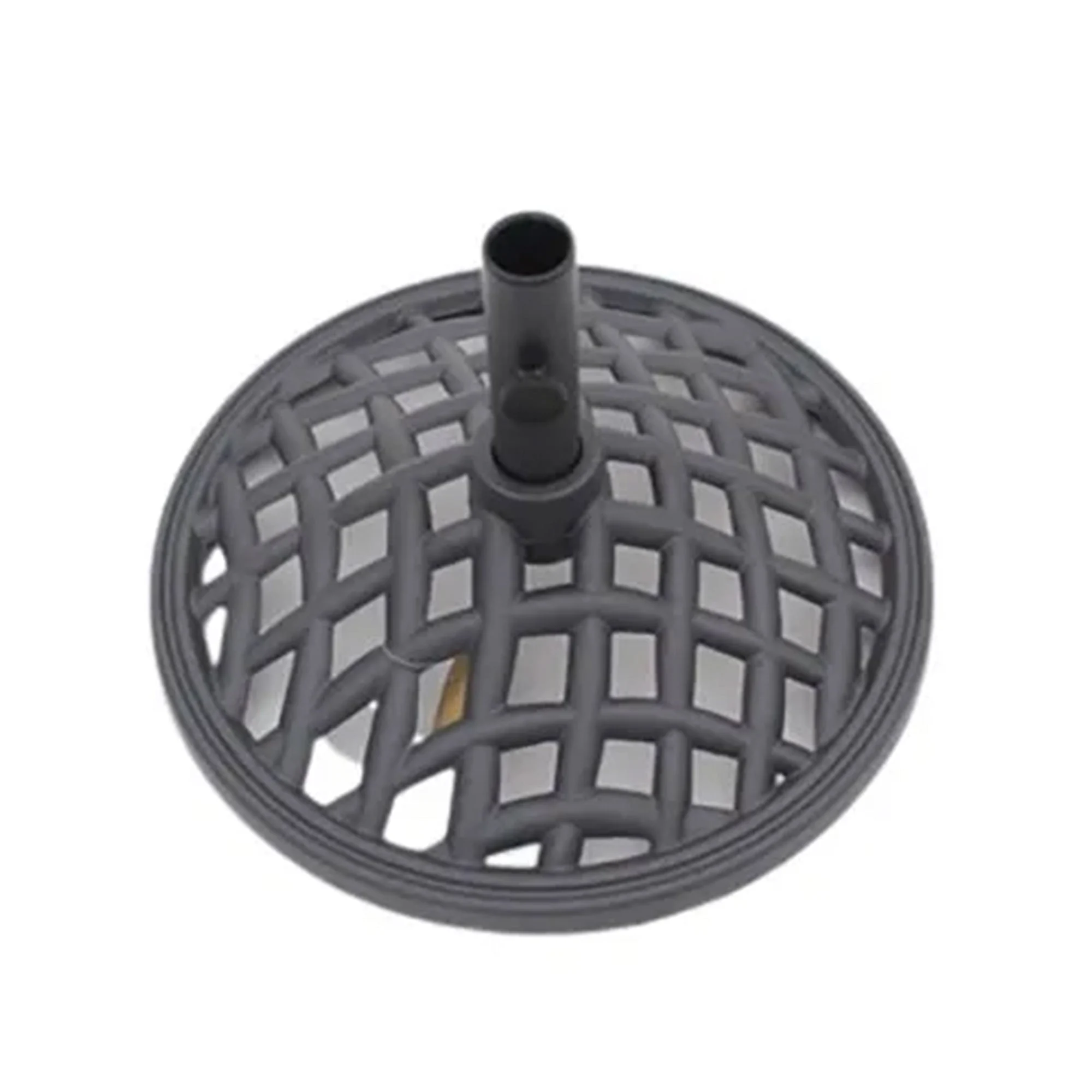 Four Seasons Courtyard Brookfield 19 Inch Cast Iron Umbrella Base, Espresso