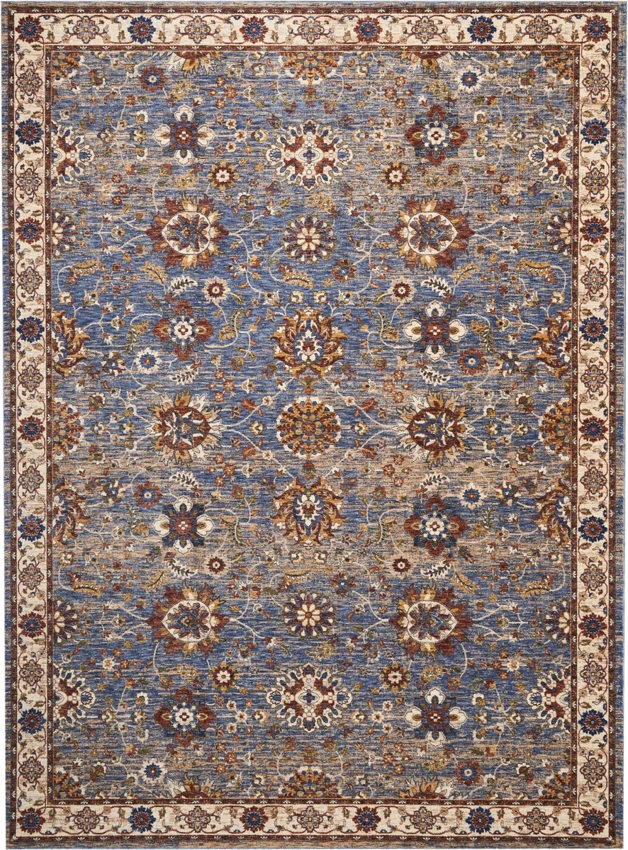 Nourison Reseda Traditional Sky Area Rug