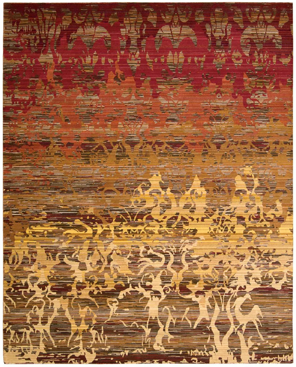 Nourison Rhapsody Transitional Sunrise Area Rug