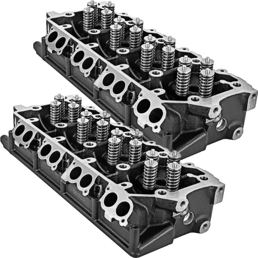 Summer Sale
Pair Cylinder Heads for Ford 6.0 Turbo Diesel Truck 18mm Bare Casting No Core
