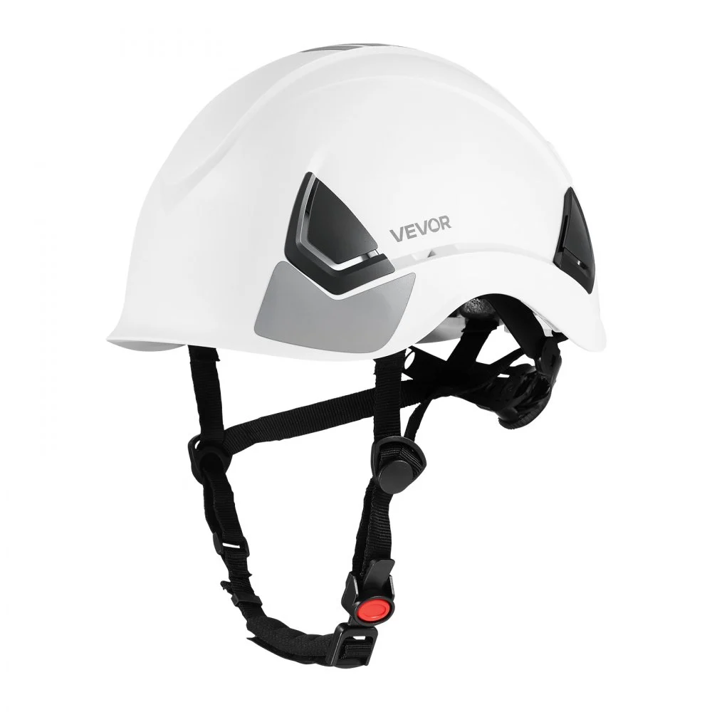 VEVOR Industrial Safety Helmet, ANSI/ISEA Z89.1 Approved ABS Safety Hard Hat with 6-Point Ratchet Suspension, Adjustable Vented Hardhat for Men Women Adults, for Outdoor Indoor Construction Workwear