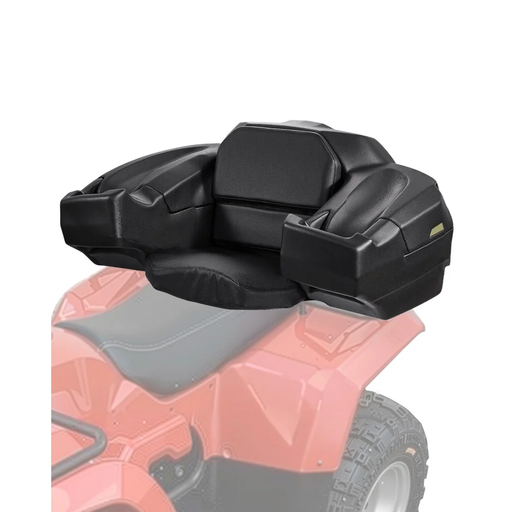 Summer Sale
VEVOR ATV Rear Storage Box and Lounger, 95L ATV Cargo Box with Seat & Backrest, Waterproof LLDPE & Lockable Lounger Storage Box Fit Most ATVs with Rear Rack, Compatible with ATV, UTV, Can-Am Vehicles