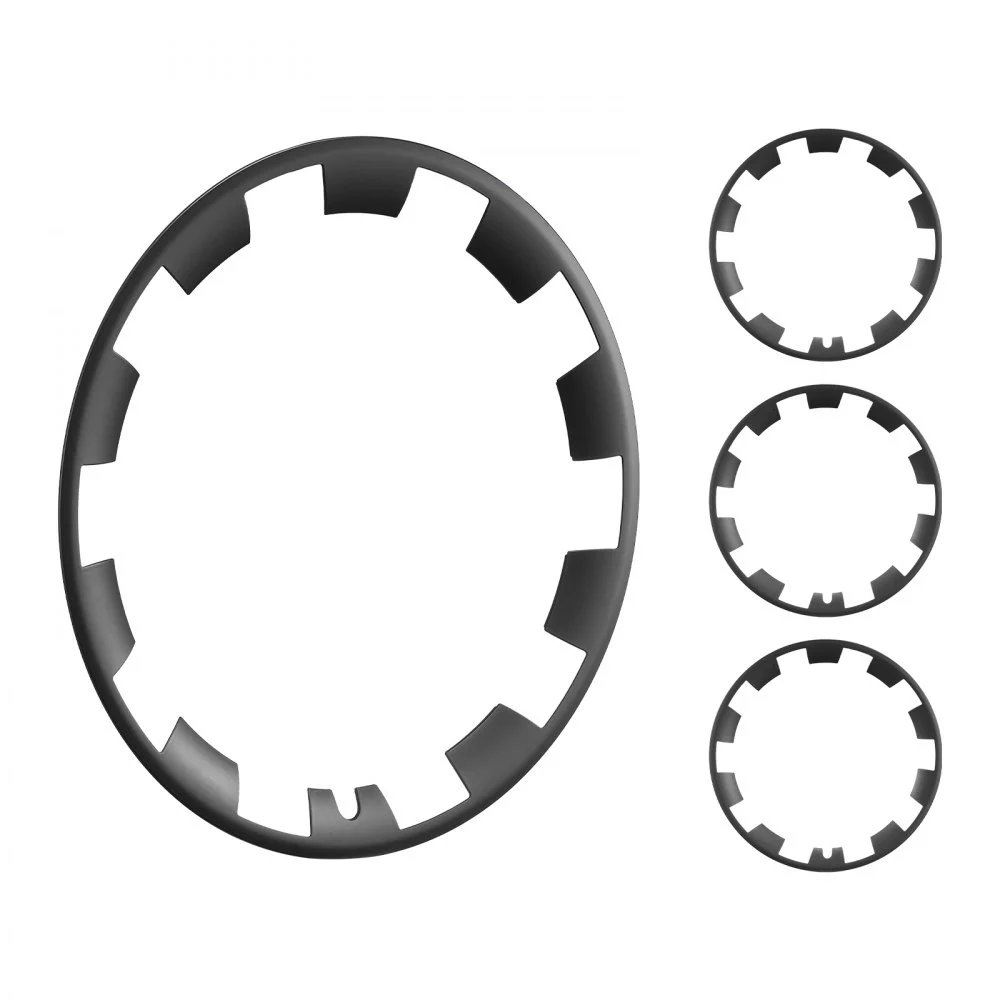 VEVOR Wheel Rim Cover Hubcaps, 20 in, Model Y Fully Fit Hubcap with Snap, Guard Tape & Valve Nozzle Hole, ABS & PC Hubcap with Upgraded Buckle, High Rigidity & Less Wind Drag, Fits for All Weather Use