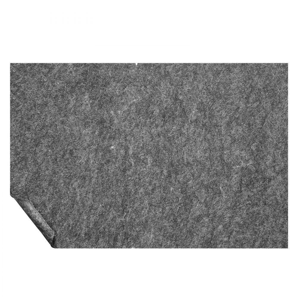 VEVOR Non-Slip Resistant Rug Pad, Protective Cushioning Carpet Pad, 2'x8' (7.875' Actual), 1/4"Thick, Dual Surface, Polyester Felt + Latex, 1-2㎡ Area Carpet Padding Rug Cushion Safe for All Floors
