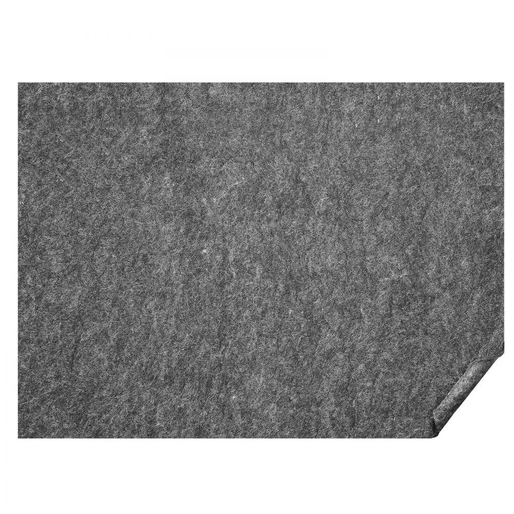 VEVOR Rug Pad Without Slip Resistance, Protective Cushioning Carpet Pad, 8' x 10', 1/4"Thick, 100% Pure Polyester Felt, 7-8㎡ Premium Comfort Underfoot Carpet Padding Rug Cushion for All Floors, Gray