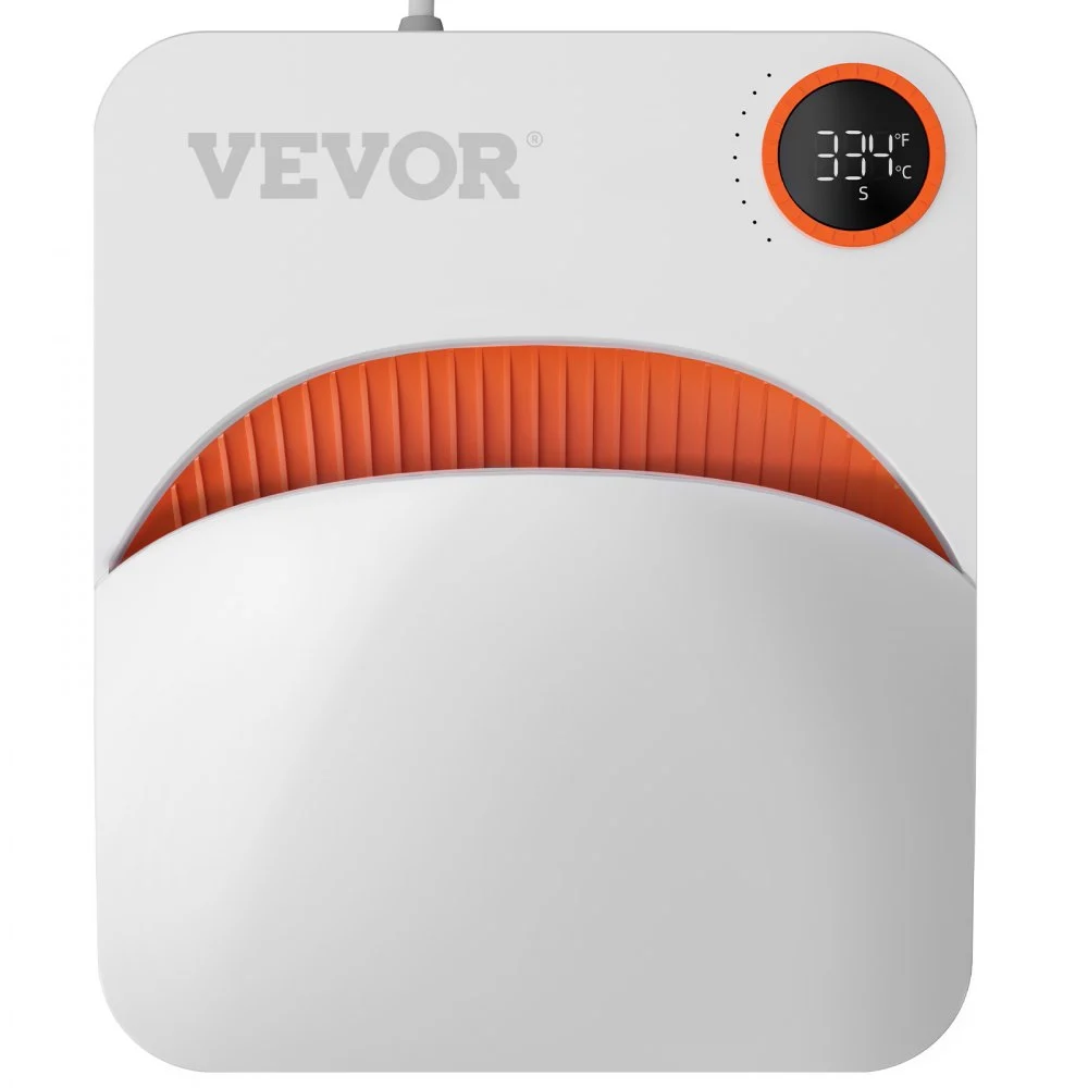 VEVOR Heat Press Machine, 7x6 inches Portable Shirt Printing Multifunctional Sublimation Transfer Heat Press Machine PTFE Coated, Easy Iron-on Press for T-shirts/Bags/HTV/Pillows Vinyl Projects