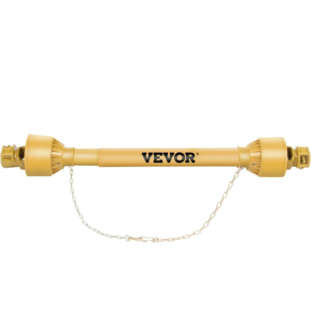 VEVOR PTO Shaft, 1-3/8” PTO Drive Shaft, 6 Spline Tractor and Implement Ends PTO Driveline Shaft, Series 4 Tractor PTO Shaft, 39”-55” Brush Hog PTO Shaft, PTO Shaft for Bush Hog/Finish Mower