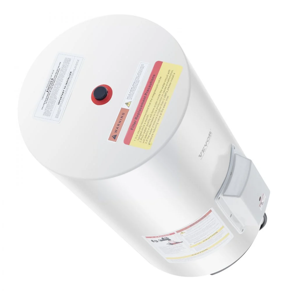 Summer Sale
VEVOR Electric Water Heater, 18 Gallon Tank Instant Hot Water Heater, 1.6Kw Tankless Water Heater w/ LED Display,Knob Control, IPX4 Waterproof Side Connection On Demand Heaters for Shower, Bath