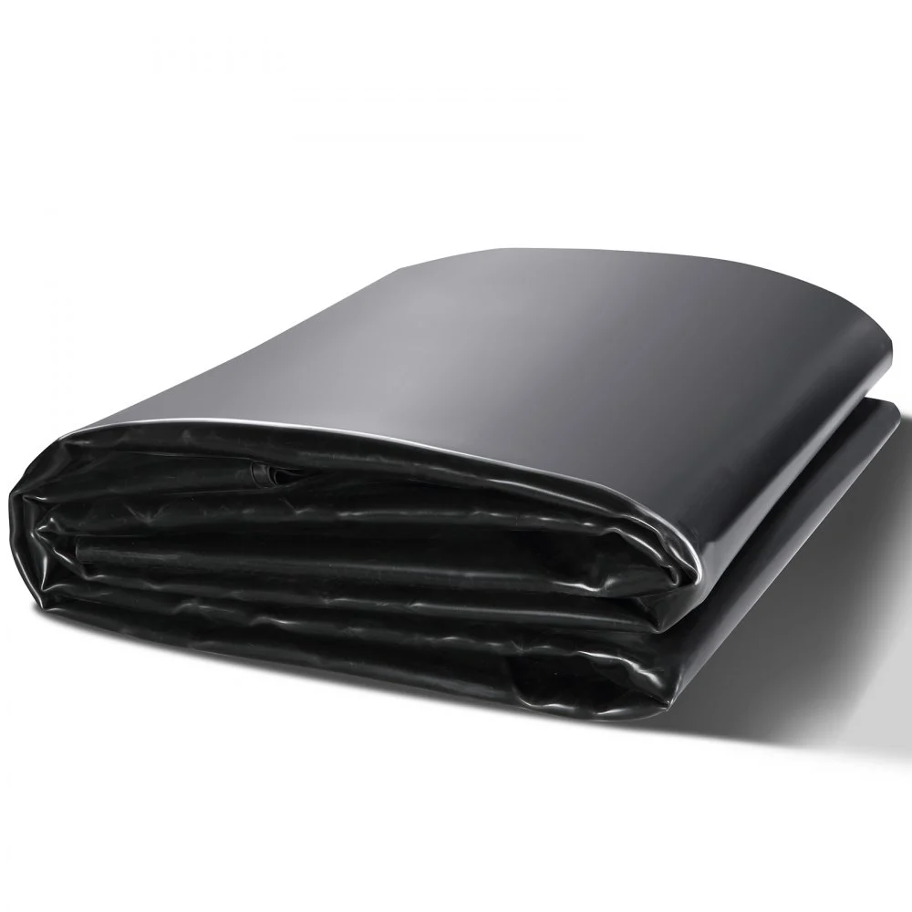 Summer Sale
VEVOR Pond Liner, 20 x 25 ft 45 Mil Thick, Pliable EPDM Material Pond Skins, Easy Cutting Underlayment for Fish or Koi Pond, Waterfall Base, Water Features, Water Gardens, Fountains, Black
