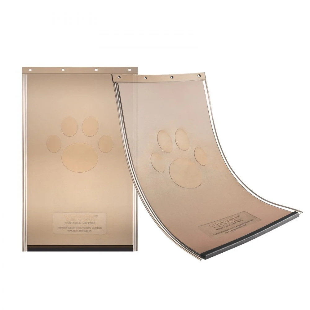 VEVOR Pet Door Replacement Flap, Compatible with VEVOR Flap Pet Doors, Measures 5.25" x 8.13" Longer Lasting, Weather-proof, Thickened PVC Dog Door Replacement Flap with Long Magnetic Strip (Small)