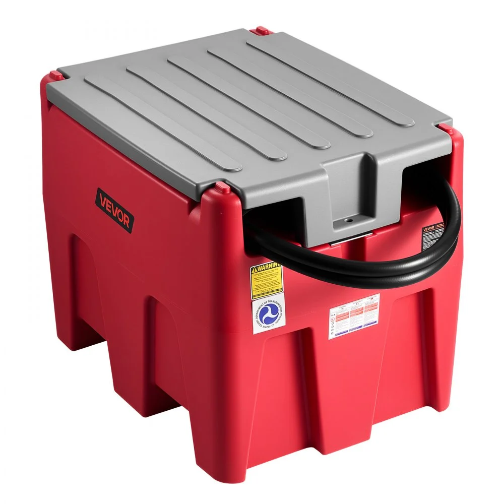 Summer Sale

        
               VEVOR Portable Diesel & Gasoline Tank, 58 Gallon, 10 GPM Flow Rate, Diesel Fuel Tank with 12V Electric Transfer Pump, 13.1ft Hose, Auto Fueling Nozzle, Transfer Tank for Easy Fuel Transportation, Red