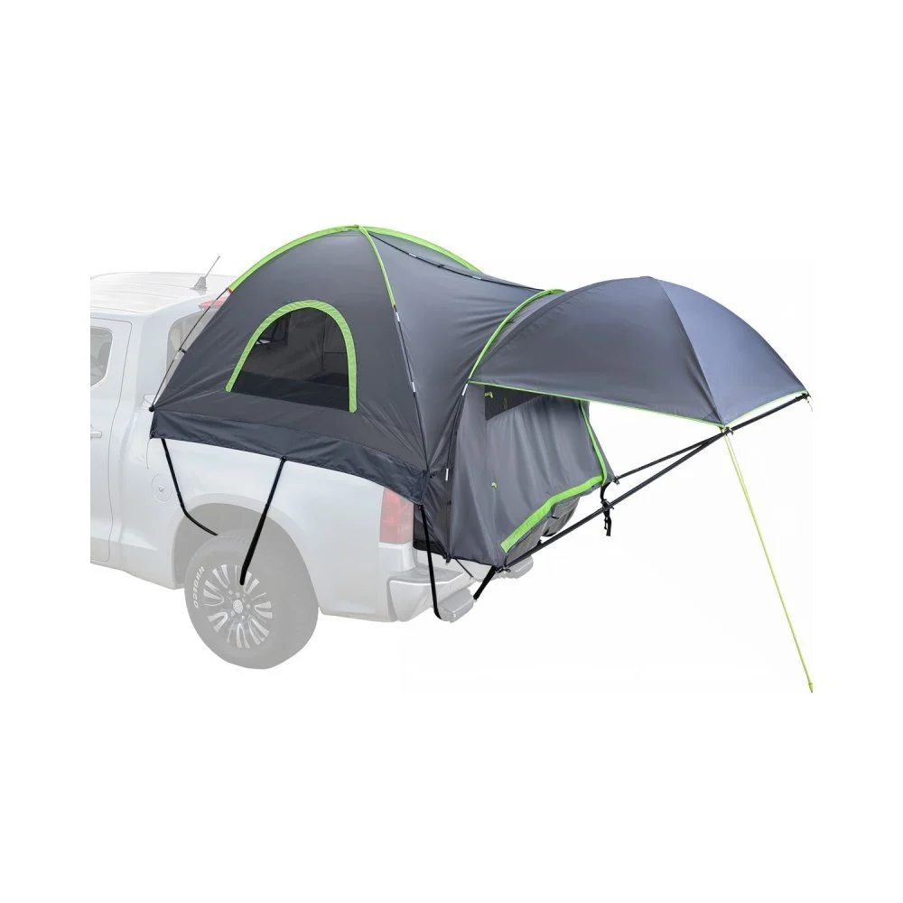 VEVOR Pickup Truck Tent, Fits 5.0-5.2 ft Truck Tents for Camping, Waterproof PU2000 mm 2-3 Person Sleeping Truck Bed Tent, Sturdy Truck Bed Camper Shell with Expandable Awning, Rainfly, Storage Bag