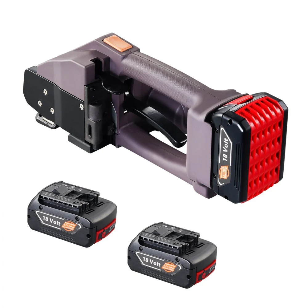 Summer Sale
VEVOR Electric Strapping Machine, for 0.39"-0.75" PP PET Straps, Portable Electric Banding Tool with Digital Display, 2 x 4000mAh Battery Powered Automatic Strapping Tool for Packaging Box Pallet