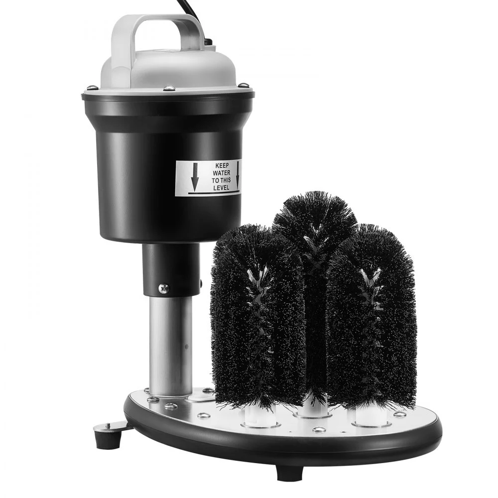 Summer Sale
VEVOR Electric Commercial Glass Washer, 5-Brush Bar Glass Cleaner, 1200 Cups/Hour Wine Glass Cleaning Machine, Bar Glass Washer for Champagne Glasses, Beer Cups, Mugs, Perfect for Bars and Cafes