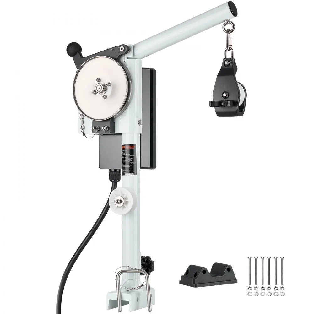 Summer Sale
VEVOR Line Hauler Pot Puller, 12V DC 1200W, Line Hauler Winch Holds 198 lbs Lift Capacity, Line Speed of 115 ft/min, 360° Rotation & Corrosion-Resistant, Crab Pot Puller for Crab, Shrimp, Lobster Traps