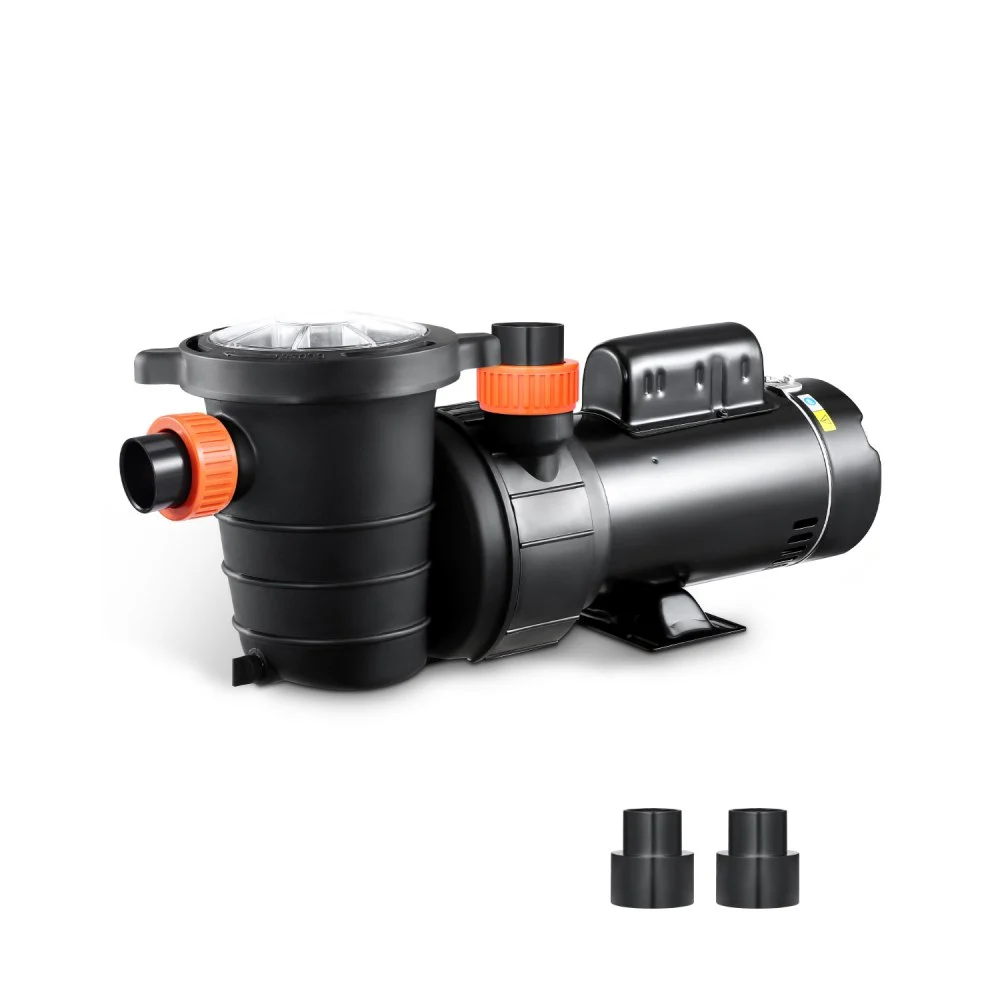 Summer Sale
VEVOR Above Ground Pool Pump, 1.5HP/0.35HP, Dual Speed Swimming Pool Pump, High 110 GPM 54 ft Lift, Low 52 GPM 14 ft Lift, 110V 3450 RPM with Strainer Basket, 122°F Max Water Temp, for Hot Tubs Spas